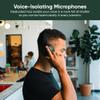 Wyze Headphones Noise Cancelling, Wireless Over Ear Bluetooth Headphones with Mic, Alexa Built-in, HiFi Sound, Transparency Mode for Travel Home Office, Custom EQ via Wyze App view 4