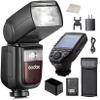 Godox V860III-S Camera Flash for Sony Camera Flash Speedlite & Godox XPro-S Wireless Flash Trigger Transmitter Set, 2.4G GN60 1/8000s HSS, 1.5s Recycle, 480 Full Power Flashes, 5300K Modeling Light view 1