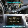 NuIth Double DIN Radio Installation Dash Kit Fits for 2005-2011 Toyota Tacoma, Aftermarket Radio Dash Stereo Mounting Installation Trim Bezel Bracket Kits view 4