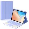 Eisuiyi Keyboard Case for iPad 10th gen 10.9inch 2022/ iPad (A16) 11th gen 11inch 2025, Detachable Touchpad BT Keyboard, Magentic Protective Cover with Pencil Holder, Full Protection, Purple view 1