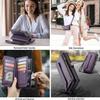 Personalised Card Holder Zipper Wallet Crossbody Phone case for iPhone15/14/13, for Samsung Galaxy Series, Personalized Magnetic Wallet Case with Long Shoulder Strap (Pink,for Galaxy S23Plus) view 3