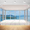 10x6.5ft Indoor Room Backdrop French Window Mountain Lake View Photography Background Home Wallpaper Decoration Adults Portraits Live Video Supplies Photo Booth Props view 1