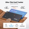 UGREEN FineTrack Slim Wallet Tracker Card (iOS Only), Bluetooth Tracker Card Finder 0.07in &IP68 Waterproof &One Charge Lasts A Year, Work with Apple Find My Rechargeable Tracker[Apple MFi Certified] view 3