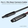 AZDOME WiFi 4K Dash Cam Front and Rear with 256GB SD Card, 4Pin 20ft Extend Cable and OBD Type C Port Hardwire Kit view 4