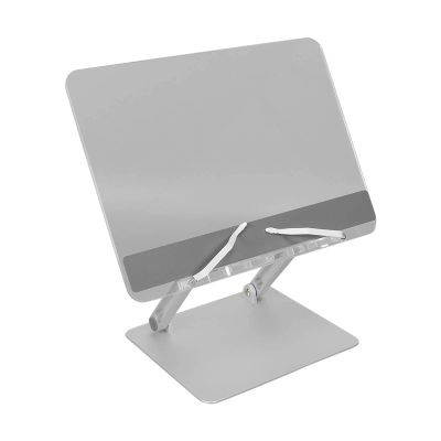 Tyenaza Laptop Stand, Multifunction Adjustable Height Anti Slip Silicone Metal Support Book Stand for Writing Reading Computer(23 x 20 x 35 x 26cm)