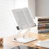 Tyenaza Laptop Stand, Multifunction Adjustable Height Anti Slip Silicone Metal Support Book Stand for Writing Reading Computer(23 x 20 x 35 x 26cm) view 3