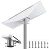 Heavy Duty Starlink Gen 3 Pipe Adapter, Starlink V4 Pole Adapter Mount,Star Link Gen3 Mount,Star Link Gen 3 Pole Mounting Kit, Adjustable Mounting Kits for StarLink Roof, Wall, RV Installation view 1