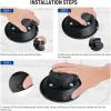 asitoo Suction Cup Mount for DJI Osmo Pocket 3, Car Windshield Window Car Camera Mount, Anti-Shake Suction Cup Mount, Compatible with DJI Pocket 3 Accessories view 2