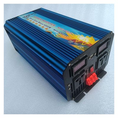 DAHSLNWKN Inversor 4000W DC 36V to AC 220V 60HZ Power 8000W Pure Sine Wave Inverter(Color:50HZ,Size:24V-220-240V)