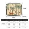 15 inch Laptop Sleeve Bag Palm trees and tigers Laptop Bag Shockproof Computer Carrying Cover Slim Briefcase Handbag view 2