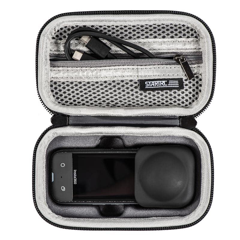 ZahoTse Portable Storage Bag Compatible with Insta360 X3,Travel Bag Handbag Compatible with Insta360 X3,Case Accessories,Hard Carrying Case for Insta360 X3(1111347,Insta360 X3)