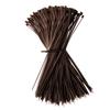 WALWAL 8 inch Cable Ties, Easy-Use Cable Management for Home, Office, and Outdoors | Strong Nylon | For Professionals, and Organizers (100 Pcs, Brown) view 1