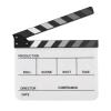 Andoer Acrylic Clapperboard Action Cut Board Movie Film Clapper Film Clapboard Movie Director's Slate Cut Action Scene Clapper Board Film Slate Dry Movie Clap Board view 3