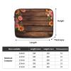 15 inch Laptop Sleeve Bag Flowers and wooden Laptop Bag Shockproof Computer Carrying Cover Slim Briefcase Handbag view 2