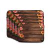 15 inch Laptop Sleeve Bag Flowers and wooden Laptop Bag Shockproof Computer Carrying Cover Slim Briefcase Handbag view 3