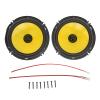 MUNEFE Car Door Speakers, Treble Bass Reduce Distortion, 2pcs 6 Inch 600W Coaxial Speaker iversal for Truck view 1