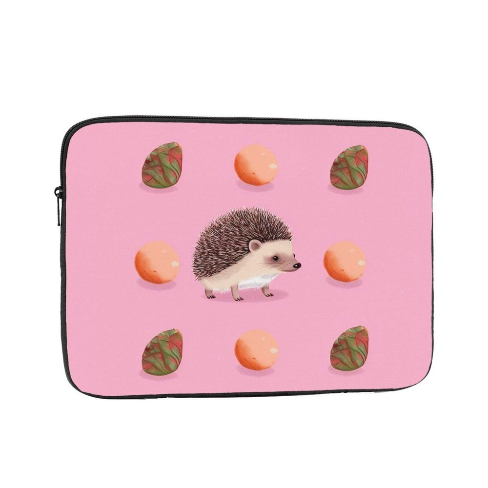 15 inch Laptop Sleeve Bag Little Hedgehog Laptop Bag Shockproof Computer Carrying Cover Slim Briefcase Handbag
