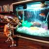 3D Metal Robotics Lamp Model Bowed Head No.5 view 4