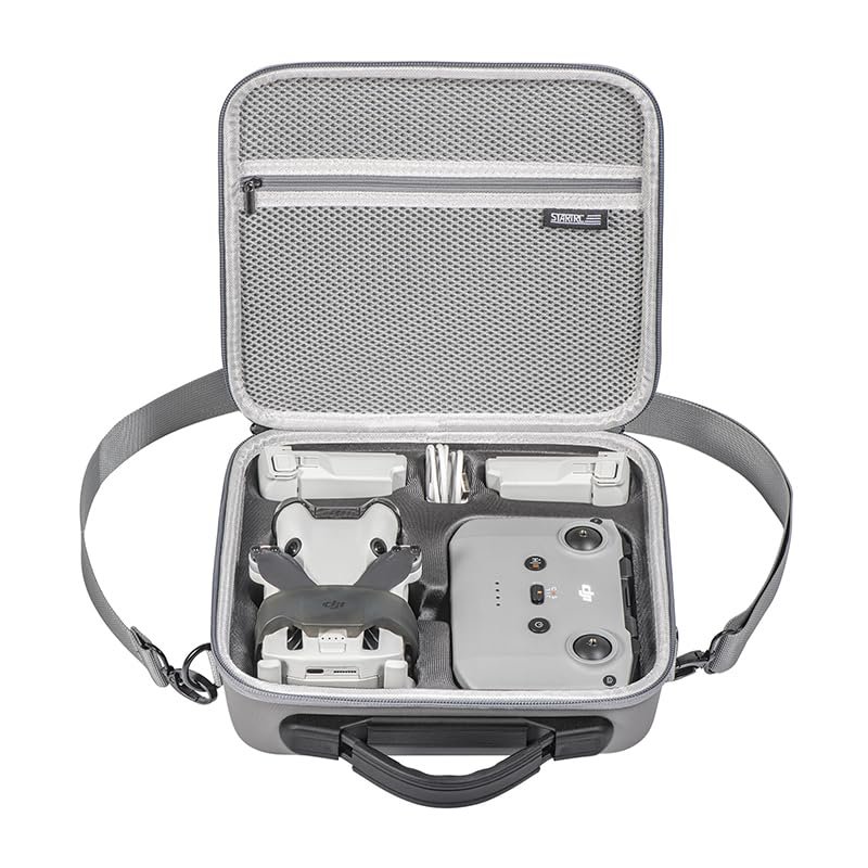 ZahoTse Portable Storage Bag For DJI RC-N2 Drone Drone,Travel Bag Handbag Compatible with DJI RC-N2 Drone,Case Accessories,Hard Carrying Case for DJI RC-N2 Drone(1129663,DJI RC-N2 Drone)