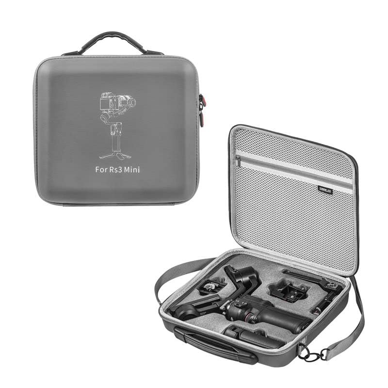 ZahoTse Portable Storage Bag For DJI Ronin RS 3 Mini Gimbal stabilizer,Travel Bag Handbag Compatible with DJI Ronin RS 3 Mini Gimbal stabilizer,Case Accessories,Hard Carrying Case(1116182)