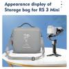 ZahoTse Portable Storage Bag For DJI Ronin RS 3 Mini Gimbal stabilizer,Travel Bag Handbag Compatible with DJI Ronin RS 3 Mini Gimbal stabilizer,Case Accessories,Hard Carrying Case(1116182) view 3