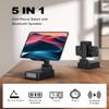 Birthday Gifts for Men Women,Cell Phone Stand with Wireless Bluetooth Speaker,Wireless Phone Charger Stand Alarm Clock for iPhone,Holiday Gifts for Men Women Dad Mom Husband Teen Cool Tech Gadgets view 3
