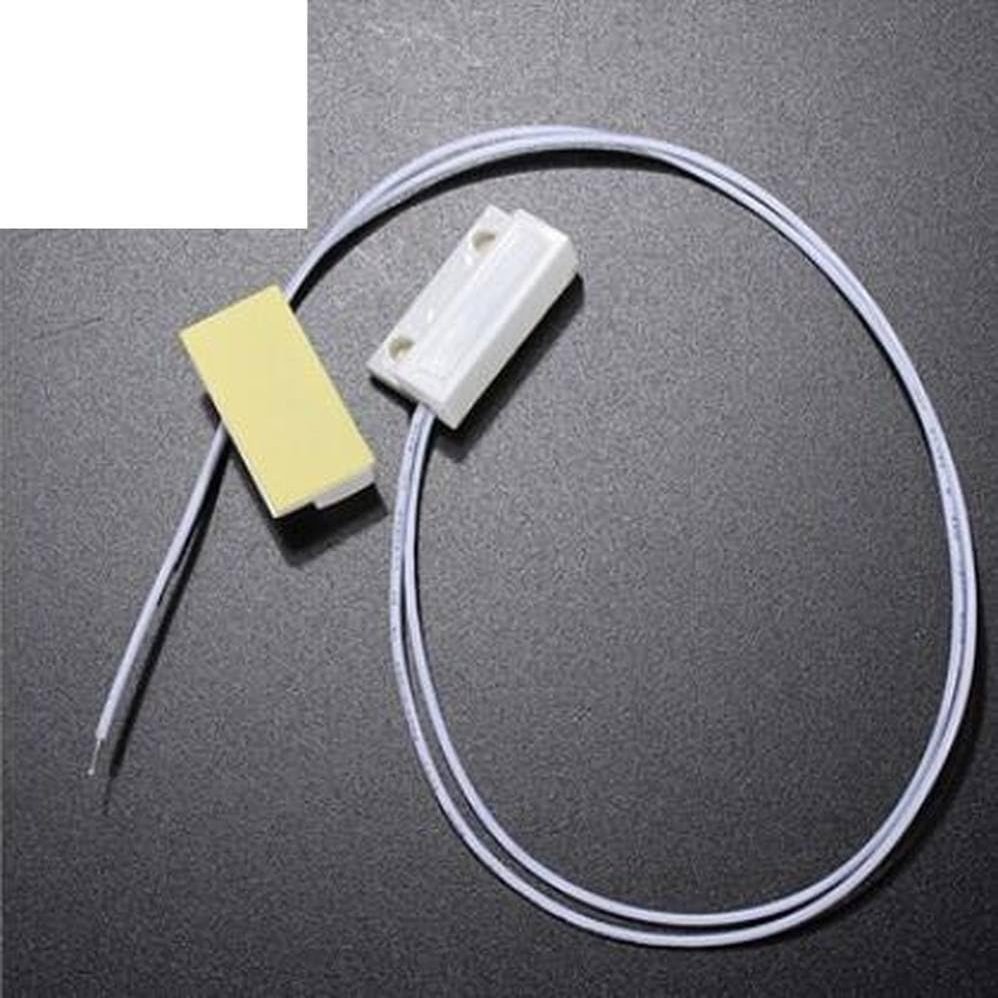 DirectNine Basics MC-38 1set Wired Door Window Sensor 330mm Wire Lengthen Randomly Magnetic Switch Home Alarm System N.C Type