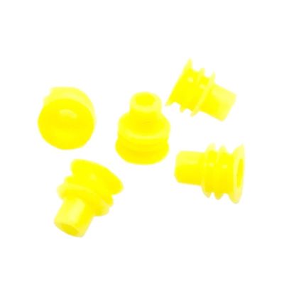 100/200/500Pcs 1.5 Series Auto Wire Connector Rubber Seal Super Waterprof Silicone Wire Seals Socket P1ug 281934-2(Size:100 Pcs)