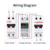 Yctze 120VAC Adjustable SelfRecovery Under Voltage Automatic Reset Switch for Electrical Management and (63A) view 3