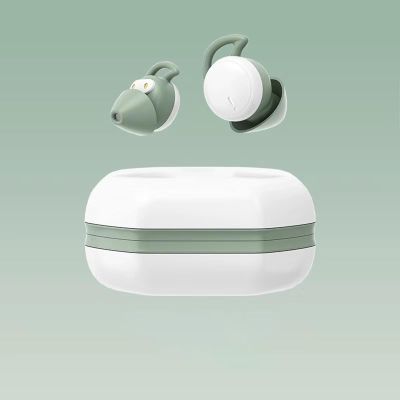 Sleep Headphones Sleeping Headphones for Side Sleepers Noise Cancelling Earbuds for Sleep Headphones Earbuds Sleep Earbuds Bluetooth 5.3 Wireless Open Ear Headphones for Sleeping Driving Green