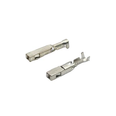 20/50/100 Pcs 1.5/2.8MM Auto Crimping Wire Terminal Copper Contact Male Female Pins 211cc2s1120 211cc2s1160p 211CL3S2160(Color:1.5-F,Size:50 Pcs)