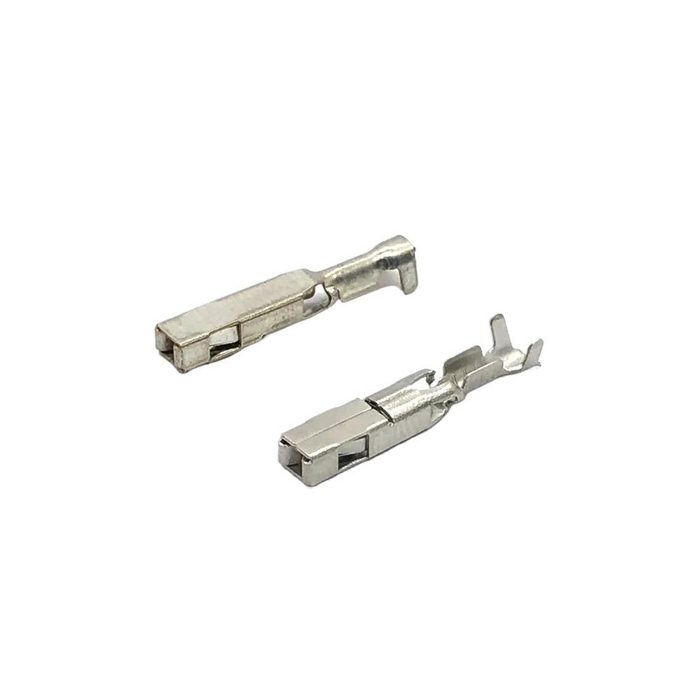 20/50/100 Pcs 1.5/2.8MM Auto Crimping Wire Terminal Copper Contact Male Female Pins 211cc2s1120 211cc2s1160p 211CL3S2160(Color:1.5-F,Size:50 Pcs)