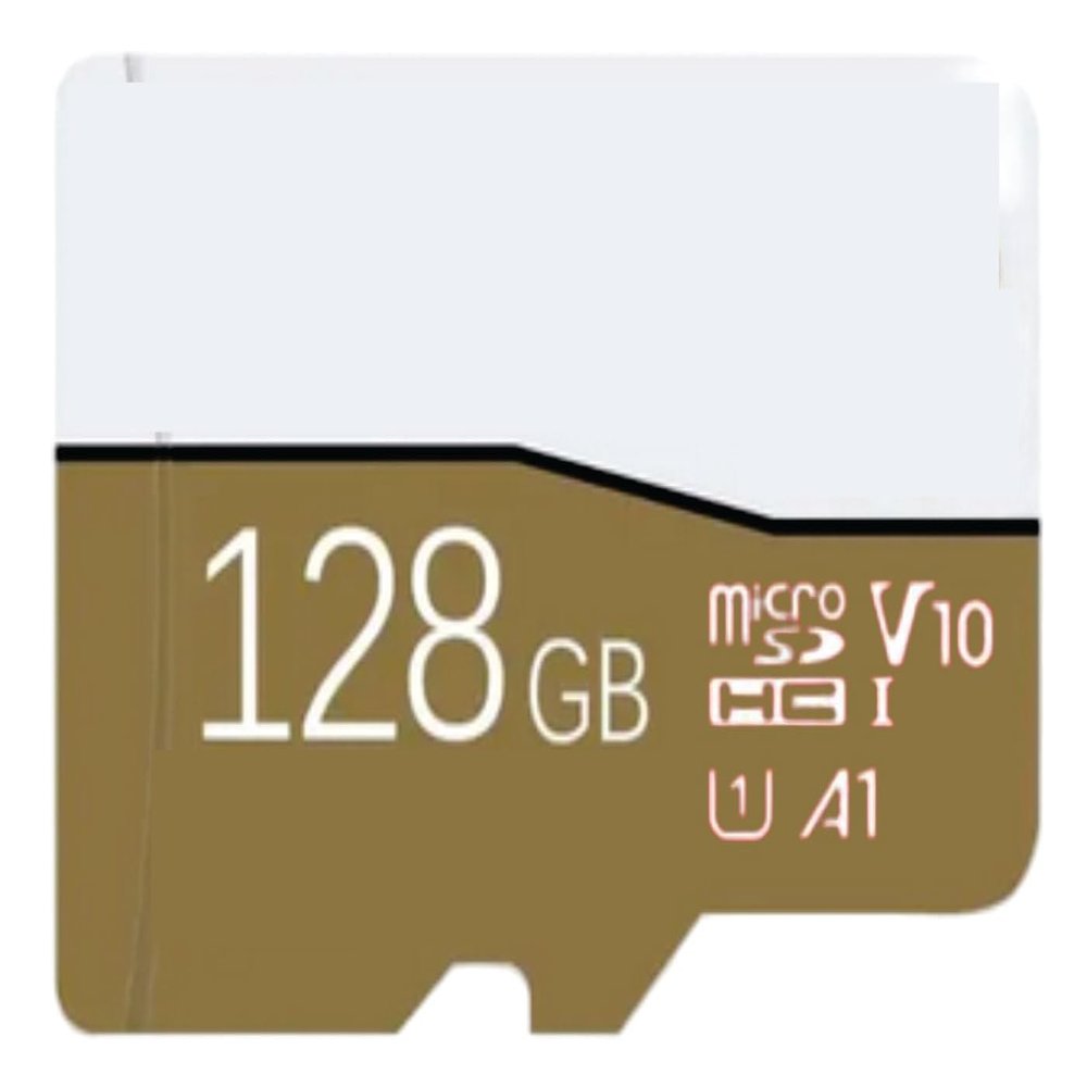 DirectNine Basics 128 GB Micro SD Card, Pack of 5, black