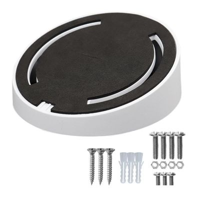 Angled Ceiling Mount Dome Camera, Indoor Angled Ceiling Mount Bracket Obliquity White ABS Plastic DS-1259ZJ Ceiling Mount Bracket (1-Pack)