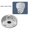 Angled Ceiling Mount Dome Camera, Indoor Angled Ceiling Mount Bracket Obliquity White ABS Plastic DS-1259ZJ Ceiling Mount Bracket (1-Pack) view 2