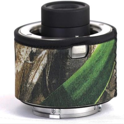 CHASING BIRDS Lens Camouflage Waterproof Coat for Sigma Teleconverter 1.4X 2.0X Rainproof Lens Protective Cover (Reed Camouflage, 2.0X (TC-2001))