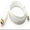 10ft (3M) Gold Plated Premium Mini Display Port to HDMI Male to Male, White view 1