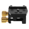 Fotodiox Rail DOGZ Low Profile Rail Mount for Small Cameras - All Metal Mount Compatible with Picatinny 1913 Rail Integration System view 2