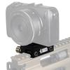 Fotodiox Rail DOGZ Low Profile Rail Mount for Small Cameras - All Metal Mount Compatible with Picatinny 1913 Rail Integration System view 4