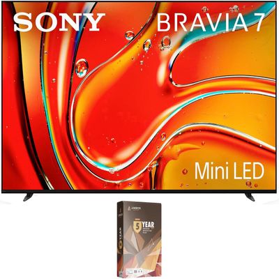 Sony K65XR70 65 Inch 4K Bravia LCD Mini LED Full Array HDR Google TV with 5 Year Amber Protection Plan (2024)