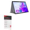 BoxWave Screen Protector Compatible with Chuwi MiniBook X N100 2-in-1 Touchscreen Laptop (10.51 in) - ClearTouch Anti-Glare ToughShield 9H (2-Pack), Anti-Glare 9H Tough Flexible Film Screen Protector view 2