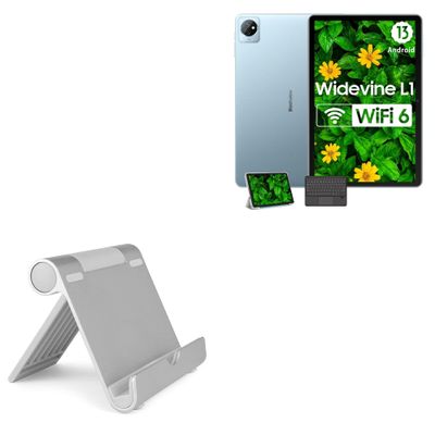 BoxWave Stand and Mount Compatible with Blackview Tab 30 WiFi Android 13 Tablet (10 in) - VersaView Aluminum Stand, Portable, Multi Angle Viewing Sturdy