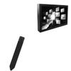 BoxWave Stylus Pouch Compatible with Distec BLO-Line 24 PME (24 in) - Stylus PortaPouch, Pen Stylii Holder Carrier Portable Self-Adhesive - Jet Black view 1