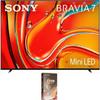 Sony K75XR70 75 Inch 4K Bravia LCD Mini LED Full Array HDR Google TV with 2 Year Amber Protection Plan (2024) view 1