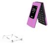 BoxWave Stand and Mount Compatible with Plum Flipper LTE - Pocket Aluminum Stand 3-in-1, Portable Multi Angle Viewing Riser - Metallic Silver view 1