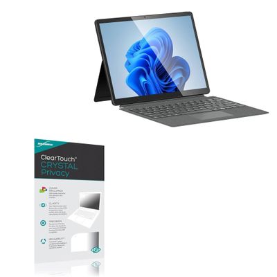 BoxWave Screen Protector Compatible with UOGIC RB130A OX9 2-in-1 Laptop (13 in) - ClearTouch Crystal Privacy (2-Pack), Privacy Screen Protector Flexible Film Clear