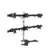 AVXANKTG 15"-27" LCD LED 6 Screen Monitor Stand Flexible Monitor Mounting Rack MP360(Size:DS-MP360S)