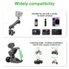 FANAUE Super Clamp Camera Mount Monitor Magic Arm Double Ball Head Adapter with 1/4"-20 Thread for Canon/Nikon/DSLR/Gopro/LED Lights/Insta360, Action Camera Can be Mounts on Bike Motorcycle Handlebar view 4