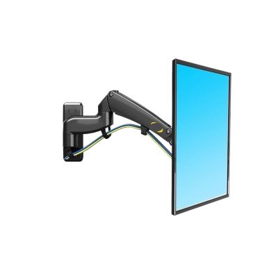 AVXANKTG F300 F450 F500 Full Motion Monitor Arm Wall Mount TV Bracket with Adjustable Gas Spring for 24"-60" LED LCD Monitors(Size:F450 for 40-50in TV)