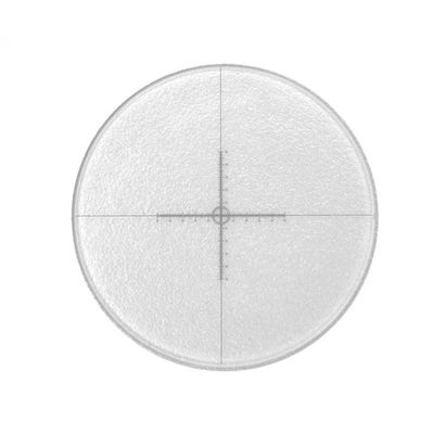 Microscope Accessories Kit Microscope Eyepiece Micrometer DIV=0.1 mm X=Y=10 mm Diameter 24 mm Ocular Calibration Ruler Cross Reticle Scales Measurement Eyepiece Micrometer Microscope Slides